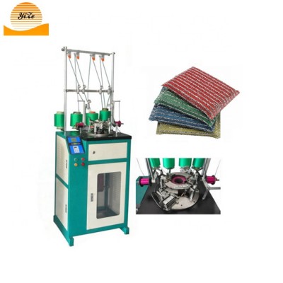 Kitchen Sponge Scourer Making Machine Sponge Knitting Scouring Pad Machine